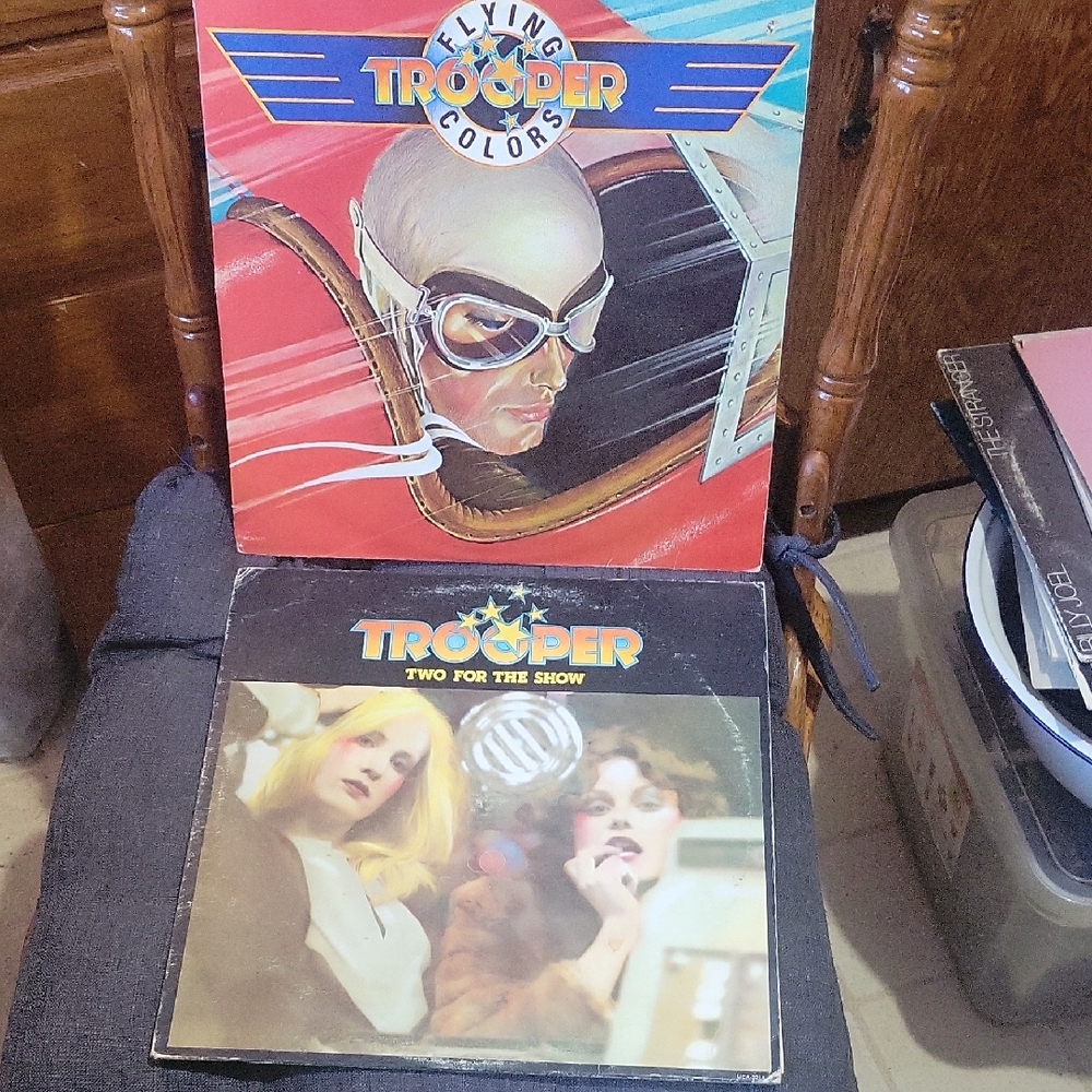 1979 & 1974 Trooper Vinyl Record Collection